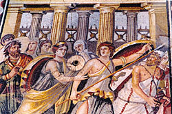 Achilles mosaic