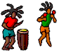 A Reggae jam in de islands, mon